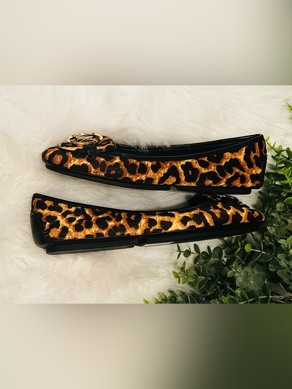 ✨ Michael Kors Leopard Print Flats — Size 7 ✨ - Picture 7 of 9